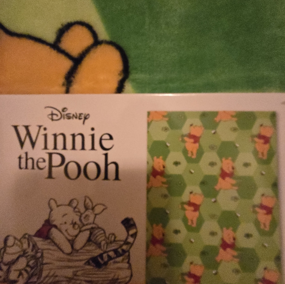 St pattys pooh blanket